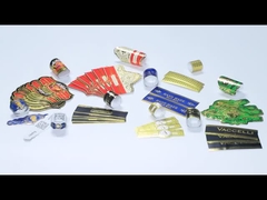 CMYK Altın Folyo Sigara Etiketi Baskı Kişiselleştirilmiş Logo Etiket Baskı