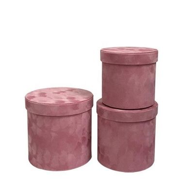 Diğer Hediye El İşleri Çiçek Paketlemesi için Yuvarlak Kutu Sevgililer Günü Düğün DIY Dekorasyon Mücevher Hediye Paketleme Karton Kutular