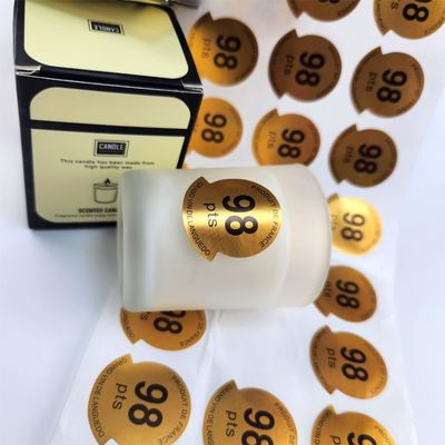 İyi bir fiyat. Özelleştirilmiş kendi kendine yapışkan Parfüm Şişesi Etiketi Su geçirmez Mum Etiketi Aromaterapi için Etiketler çevrimiçi