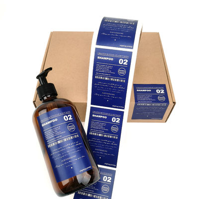 İyi bir fiyat. Su geçirmez Güzellik Günlük Kimyasal Ürünler Logo Çamaşır deterjanı ambalajı için yapışkan etiket çevrimiçi