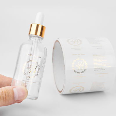 İyi bir fiyat. Özel Logo Öz yapışkan Su geçirmez Günlük Gereksinimler Şişeler için Paket Etiketler Etiket ve Etiket Baskı çevrimiçi