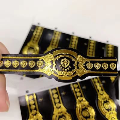 İyi bir fiyat. Custom Shape ISO9001 Certified Full-automatic Production Gold Foil 3D Embossed Cigar Label for Premium Cigars çevrimiçi